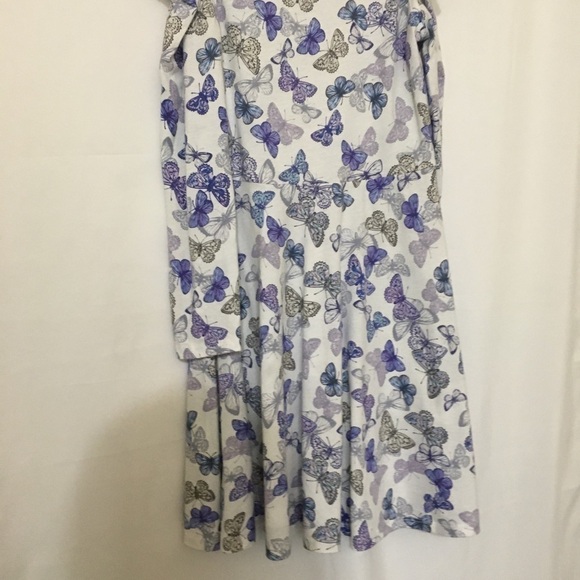 3/$35❤️Children’s place butterflies L/S Dress L - Picture 5 of 9